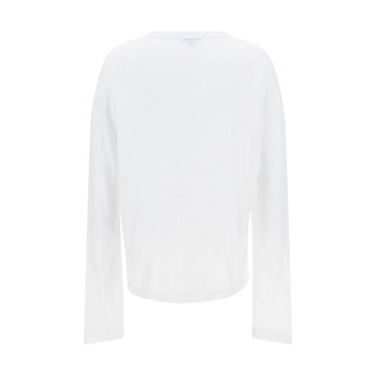 James Perse Cotton long sleeve Sweater JA-WUC3843WHT-0/XS