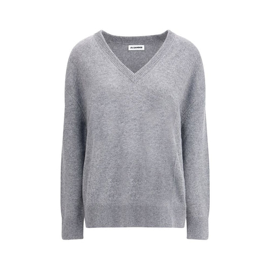 Jil Sander Gray Wool Sweatshirt