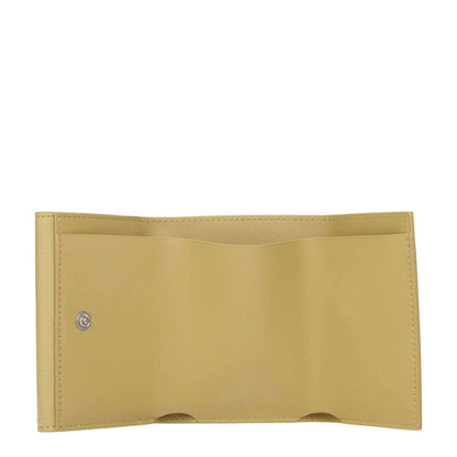 Jil Sander Yellow Leather Wallet