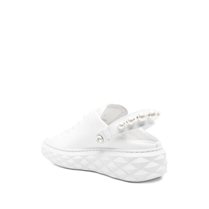 Jimmy Choo 50mm pearl-slingback platform sneakers