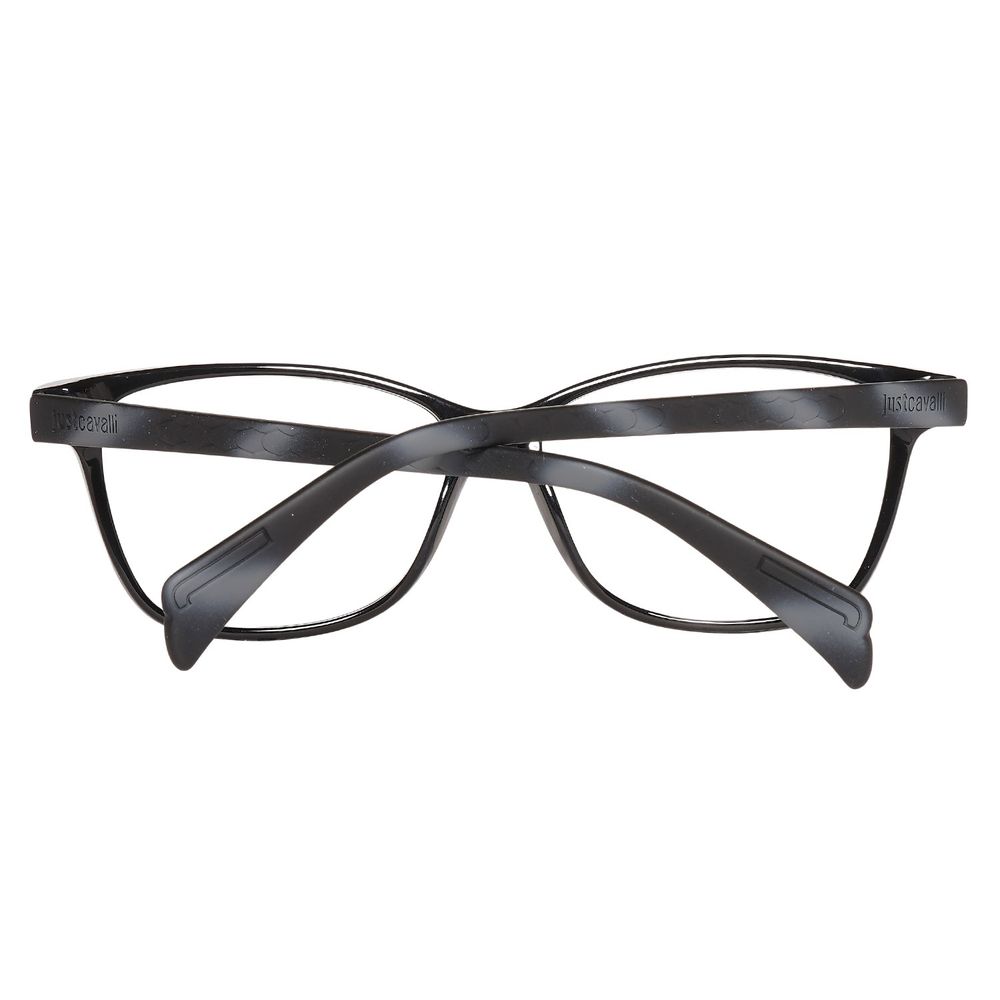 Just Cavalli Black Plastic Frames JC0686-001-54 eyewear for women, elegant design with plastic material in black color, size 54/13/140mm.