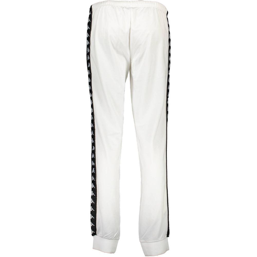 Kappa White Polyester Women's Track Pant