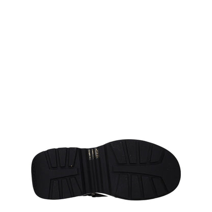 Kenzo Black Leather Ankle Boots Kenzo