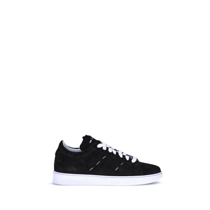 Kiton Black Rubber Low Top Sneakers Kiton