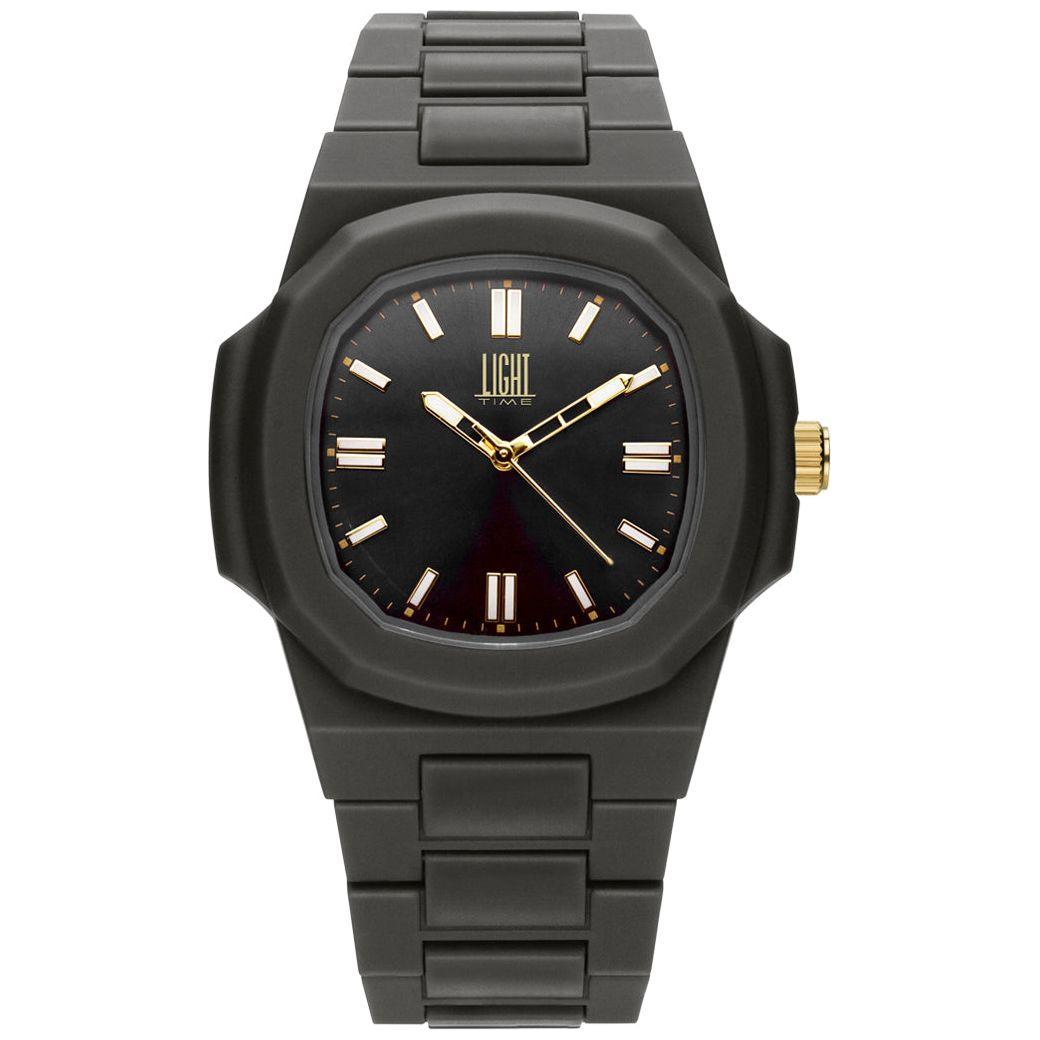 ساعة LIGHT TIME Mod. VELVET NAUTILUS - باللون الأسود