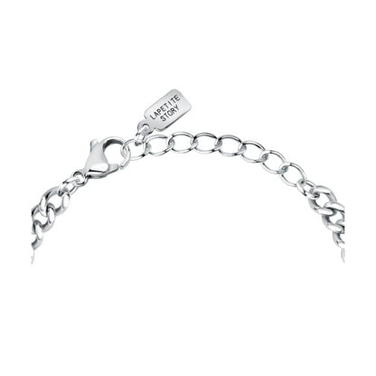 LA PETITE STORY JEWELRY Mod. LPS05ASD38 silver chain bracelet with clasp