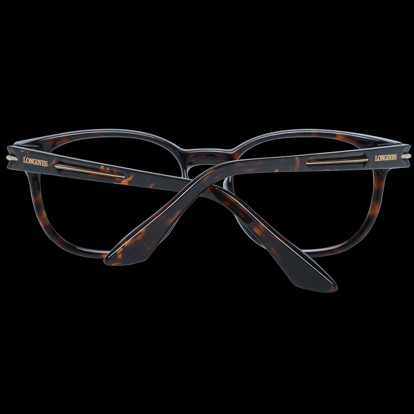 LONGINES MOD. LG5009-H 52052 unisex designer eyewear, stylish tortoiseshell frame, perfect for all genders.