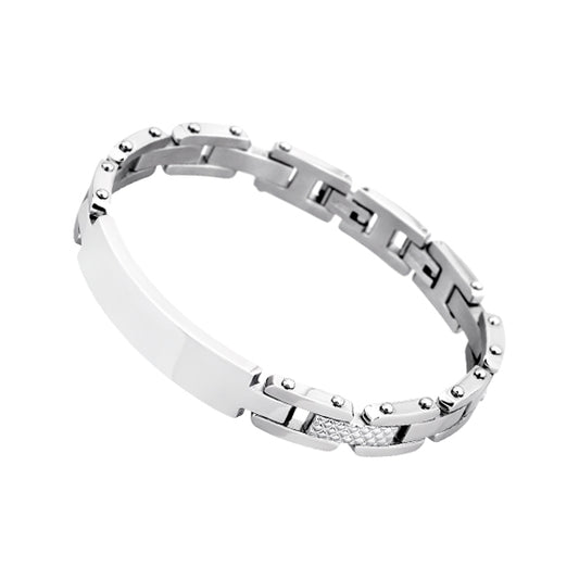 LOTUS JEWELS JEWELRY Mod. LS1578-2/1 silver bracelet on white background
