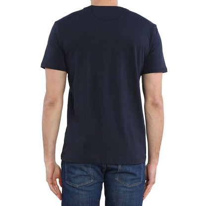 La Martina Blue Cotton T-Shirt
