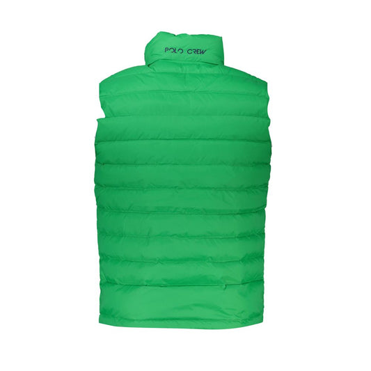 La Martina Green Polyamide Men Jacket