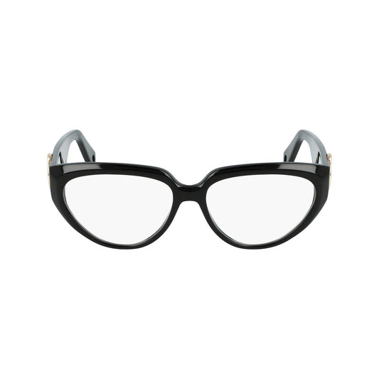 Lanvin Black Acetate Frames, women's glasses, model LNV2600-1, dimensions 55/15/140 mm, color black.