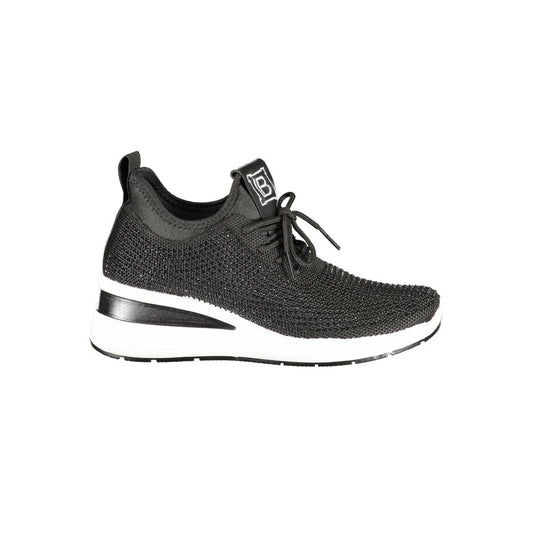 Laura Biagiotti Black Polyester Women Sneaker