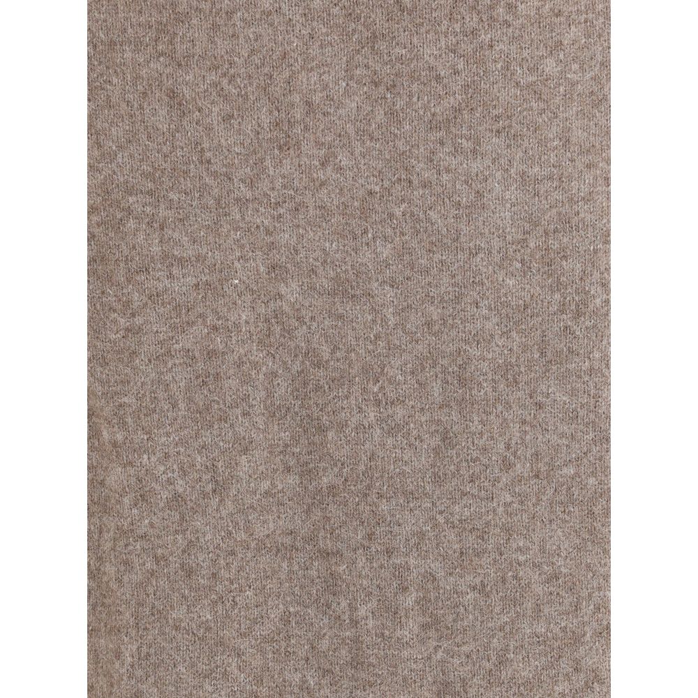 Loulou De Saison Beige Wool Sweatshirt