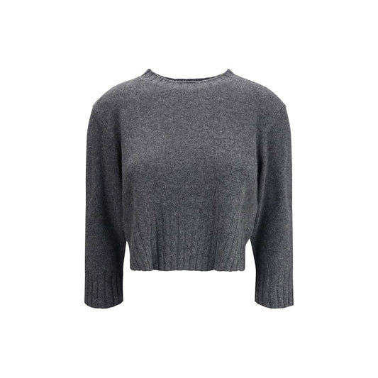 Loulou De Saison Gray Cashmere Sweatshirt