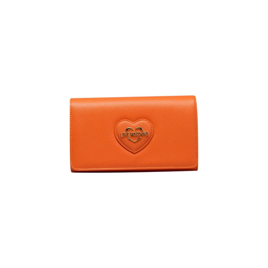 Love Moschino Love Moschino Crossbody Bags JC4268PP0HKL_453PESCA:644998 Bags,Category-Bags,china,Crossbody Bags,Fashion,JC4268PP0HKL_453PESCA,Love Moschino,Orange,Women