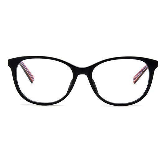 M Missoni Black Acetate Frames; MMI-0006-807; Women’s glasses in black acetate with measurements 52/16/140mm.