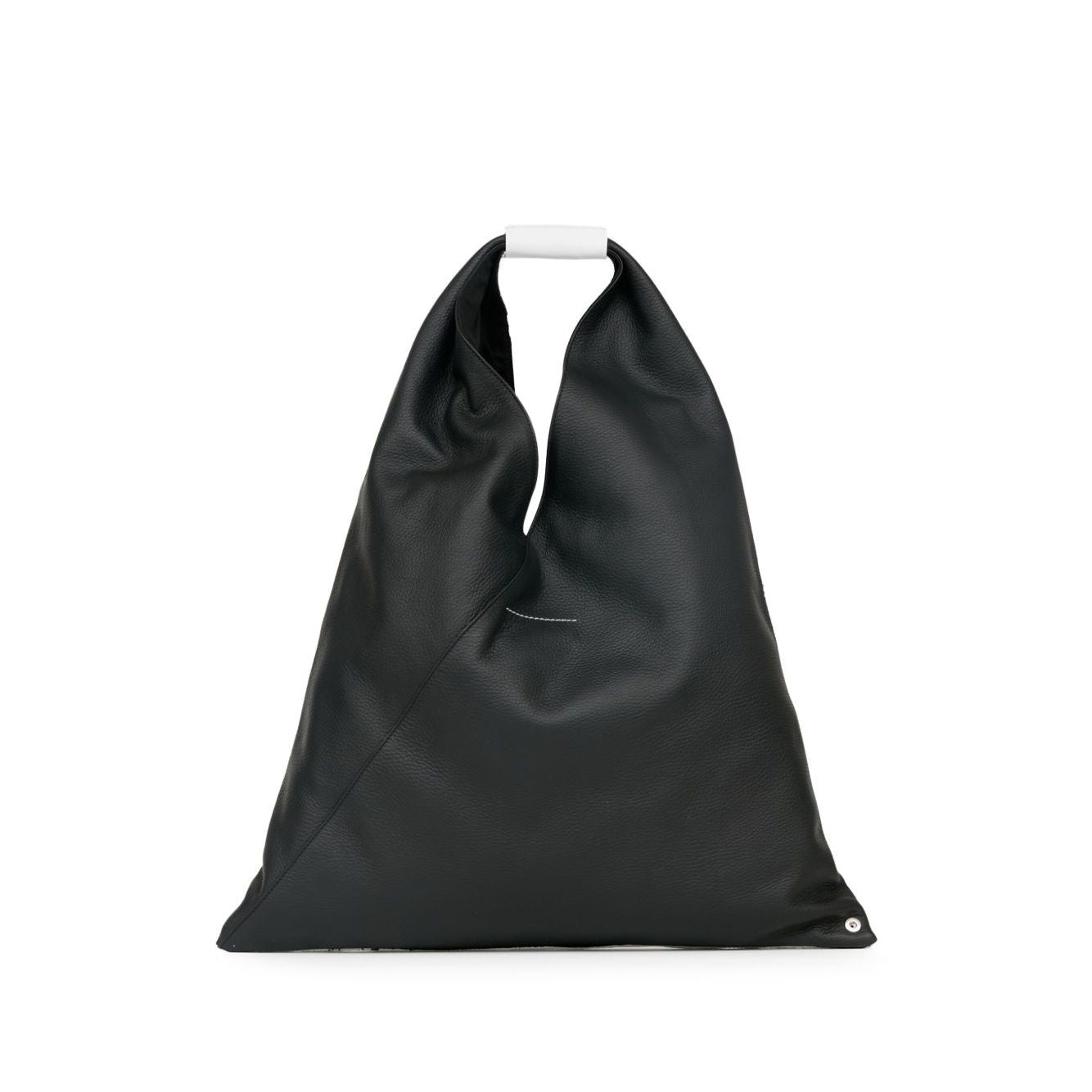 Front view with bag zipped and handles upright.