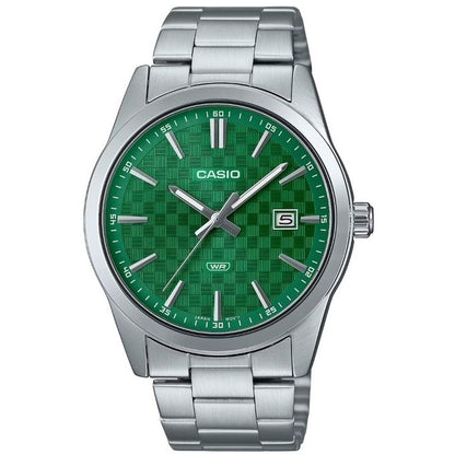 CASIO COLLECTION Mod. DATE - CARBON LOOK - GREEN WATCHES