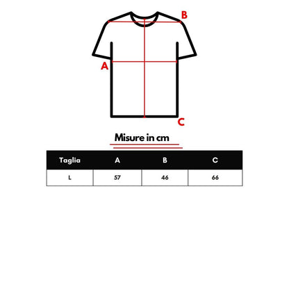 Maison Kitsuné Red Cotton T-Shirt