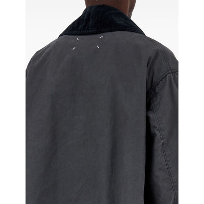 Maison Margiela Double Breasted Cotton Jacket