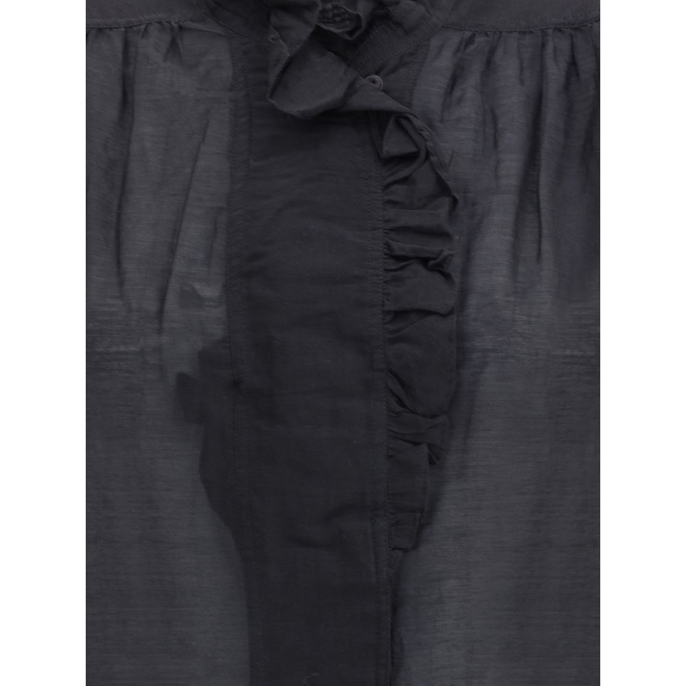 Marant Etoile Black Cotton Top