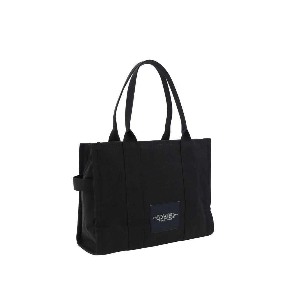 Marc Jacobs Black Cotton Shoulder Bag
