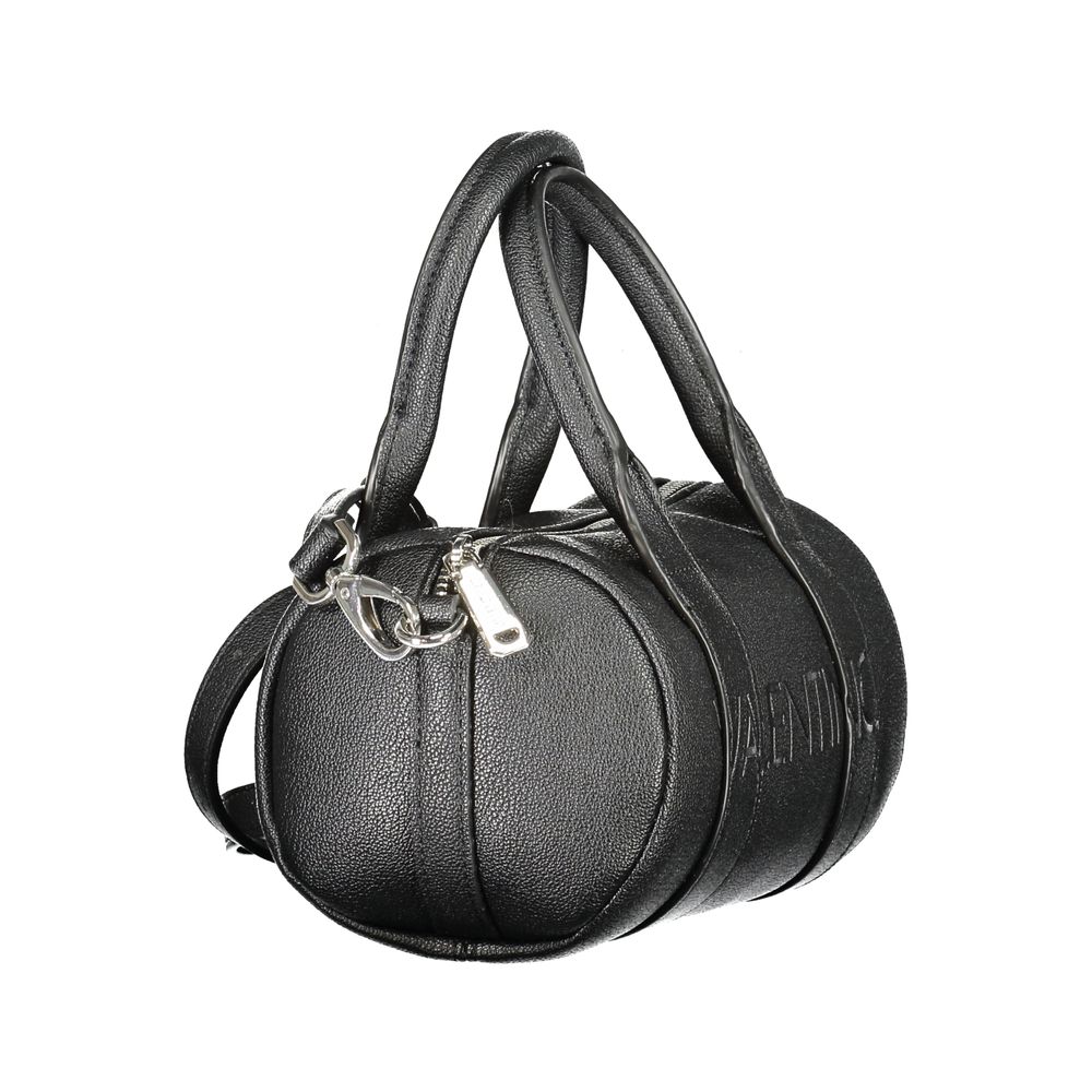 Front view with bag zipped and handles upright.