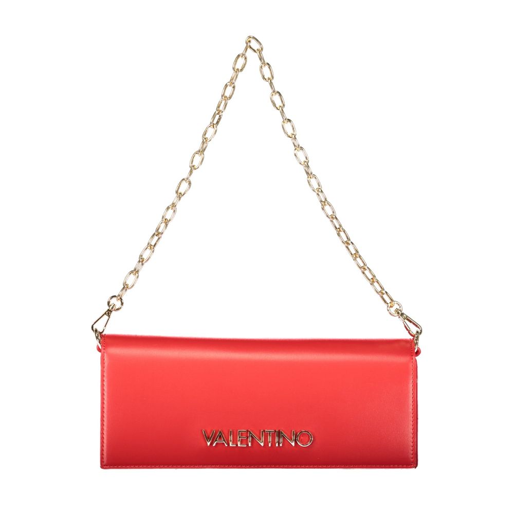 Mario Valentino Rosso Polyurethane Women Shoulder Bag
