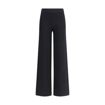 Max Mara Black Viscose Casual Pants