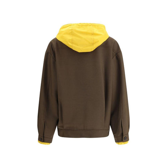 Miu Miu Hooded Bomber Jacket 1728,72470364320,Brown,Clothing,IT38 | S,Jackets & Coats - Women - Clothing,Miu Miu,New with tags,Women,Women - Clothing Miu Miu MI-ML1268SOOO17HVF04NJ-IT38 | S