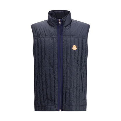 Moncler x Donald Glover Blue Polyamide Sleveless Jacket