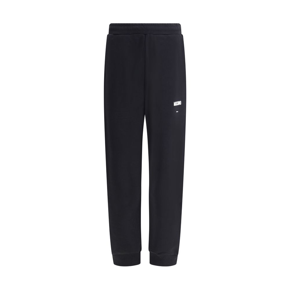 Moschino Black Cotton Joggers (Workout Pants)