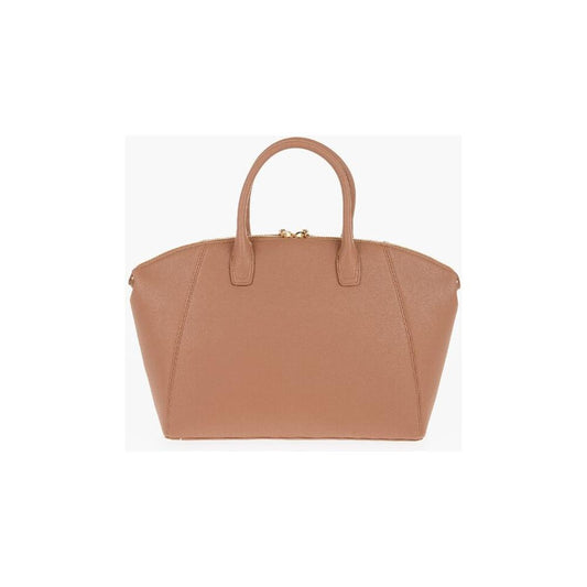 Moschino Moschino LOVE Faux Leather Tote Bag with Golden Logo MOP537853GD 1728,74866327712,Bags,Brown,Moschino,New with tags,Tote Bags - Women - Bags,Women,Women - Bags
