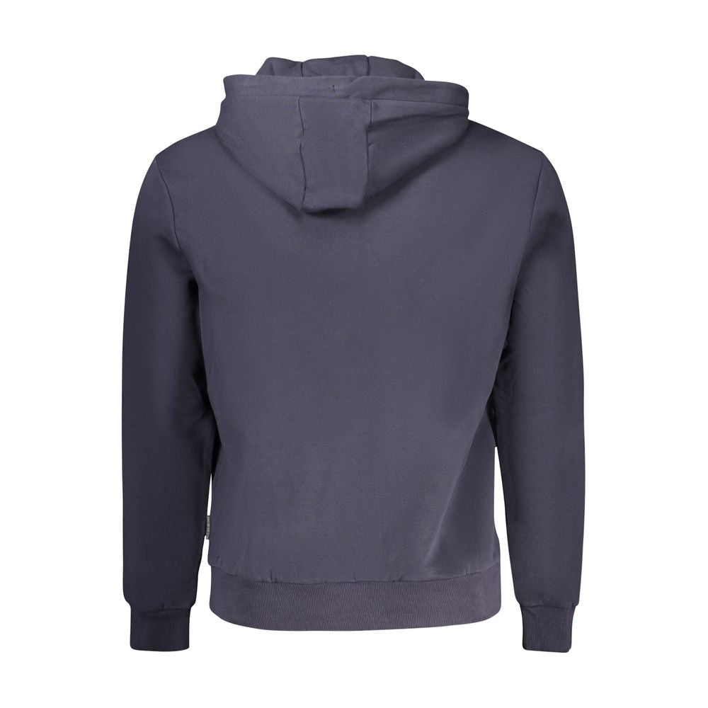 Napapijri Blue Organic Cotton Men Sweater