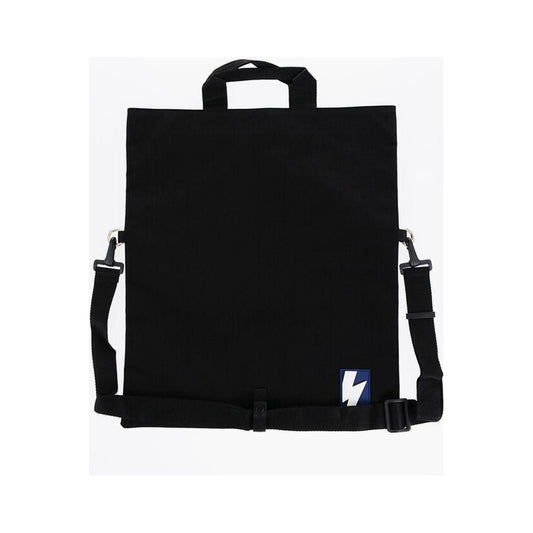 Neil Barrett Neil Barrett Solid Color Maxi Bag with Removable Shoulder Strap NEP611923GD 1728,74866327712,Backpacks - Men - Bags,Bags,Black,Men,Men - Bags,Neil Barrett,New with tags