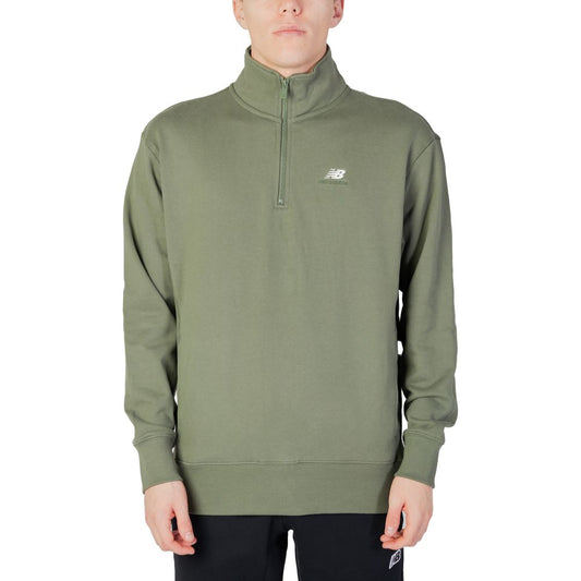 New Balance Green Cotton Sweatshirt