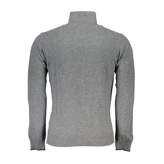North Sails Gray Fabric Sweater NO-23344-XL