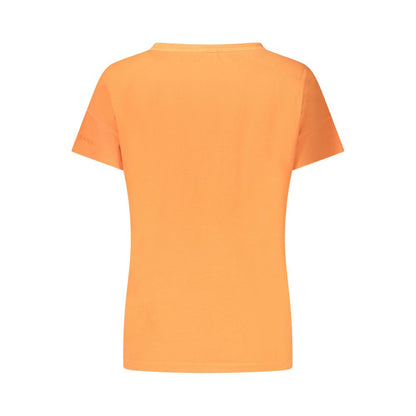 North Sails Orange Cotton Women T-Shirt