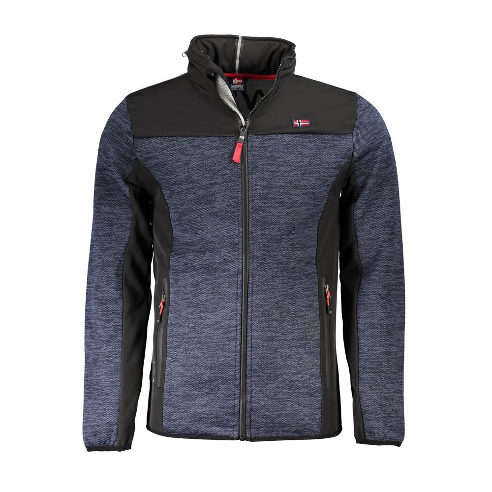 Norway 1963 Blue Polyester Men's Sports Jacket