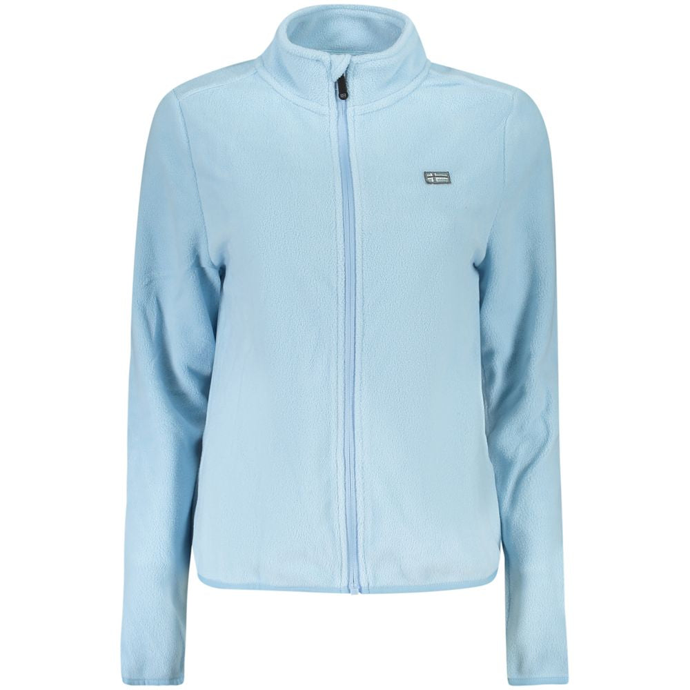 Norway 1963 Blue Polyester Women Sweater NO-39669-M