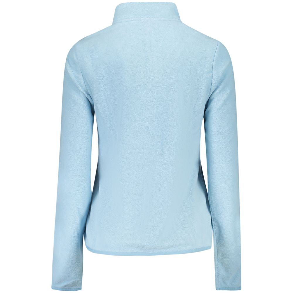 Norway 1963 Blue Polyester Women Sweater NO-39669-M