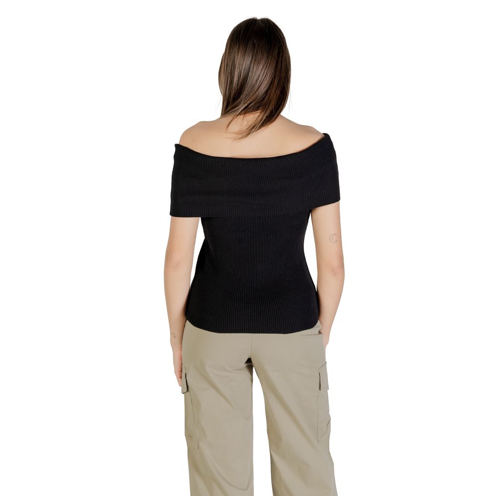 Only Black Polyester Bodysuit