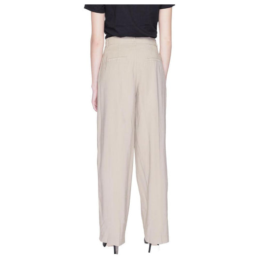 Only Only Beige Viscose Jeans & Pant ON-13388700309-36/32 (W40) 1728,36/32 (W40),38/32 (W42),71956299936,Beige,Clothing,Jeans & Pants - Women - Clothing,New with tags,Only,Women,Women - Clothing