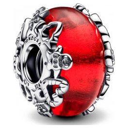 PANDORA CHARMS Mod. CHRISTMAS MAGIC MURANO GLASS DESIGNER FASHION JEWELLERY