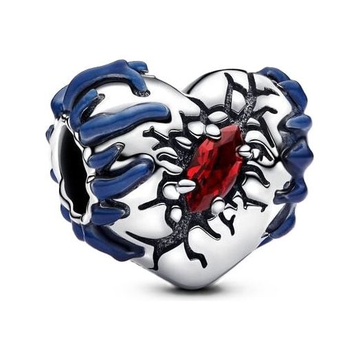PANDORA CHARMS Mod. STRANGER THINGS GLOW-IN-THE-DARK HEART DESIGNER FASHION JEWELLERY