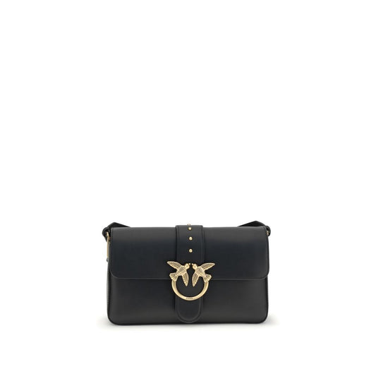 PINKO Black Calf Leather Bos Taurus Wallet PINKO