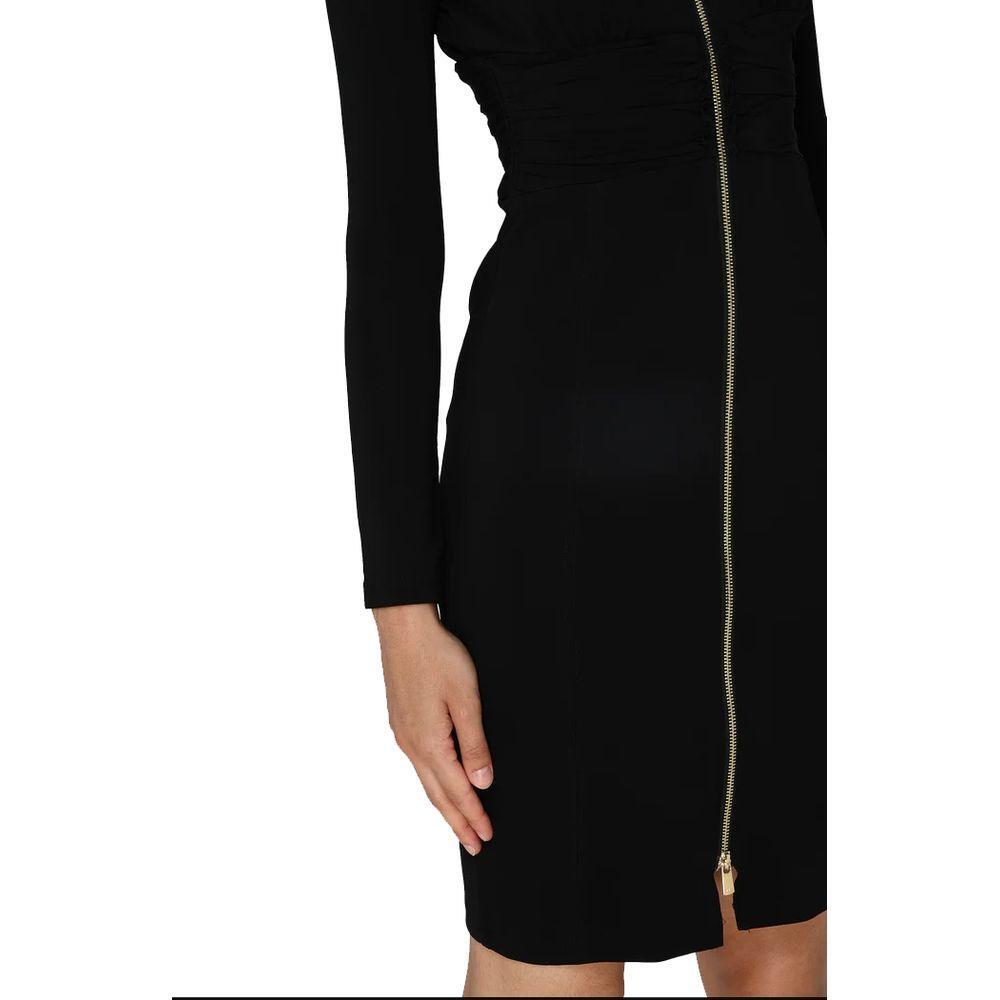 PINKO Black Viscose Dress PI-15745-IT38|XS
