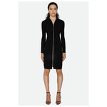 PINKO Black Viscose Dress PI-15745-IT38|XS