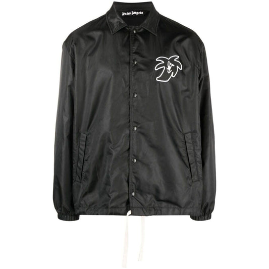 Palm Angels Palm Angels Jackets Black PMEM014E23FAB0011001 Fall - Winter 2023,LDin,Men,Men > Clothing,Men > Clothing > Jackets,New In,Yes Eu