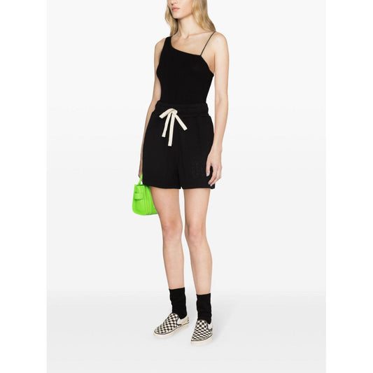 Palm Angels Palm Angels Shorts Black PWCI002R24FLE0011010 LDin,New In,Spring - Summer 2024,Women,Women > Clothing,Women > Clothing > Short trousers,Yes Eu